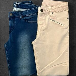 Bundle of 2 Cat & Jack Jeggings Girl’s Size 14